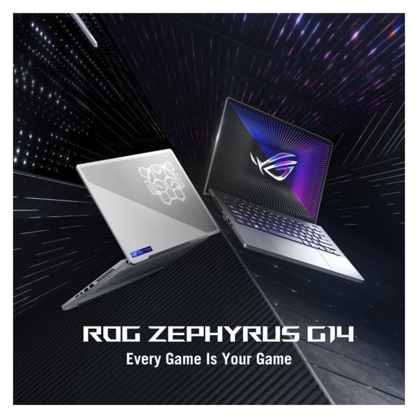 Asus Zephyrus G14- GA402RJ-L8170W AMD Ryzen 7 6800HS 3.2GHz Processor 16GB RAM 1 TB SSD Windows 11 Home 14 Inches Display — image 2