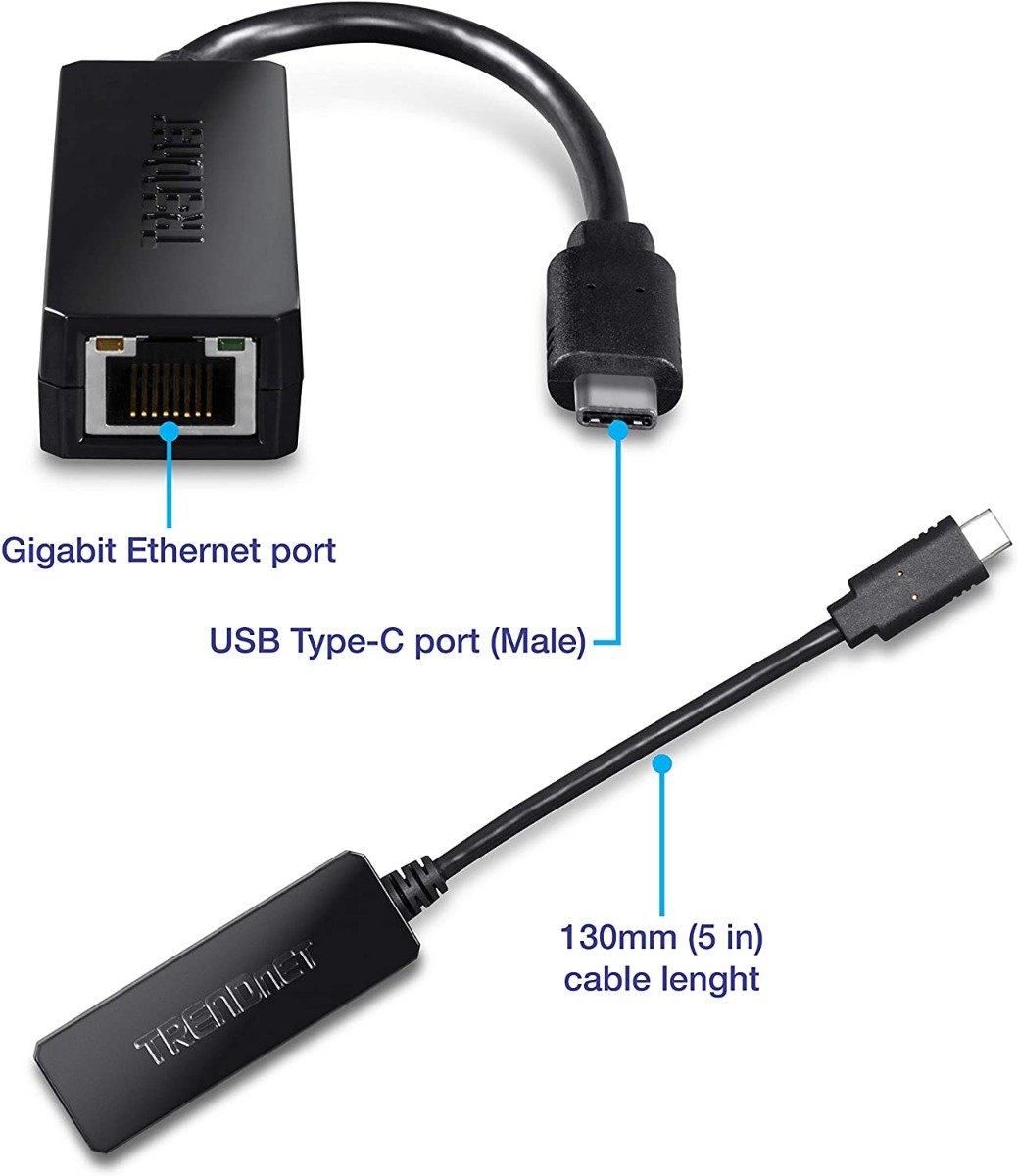 Dieron TEA-37 High Quality Type C To Ethernet Adapter — image 3
