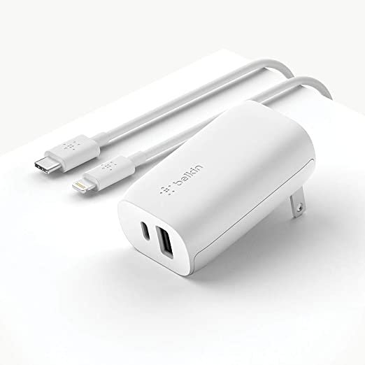 Belkin USB C + USB A Wall Charger 32W — image 1