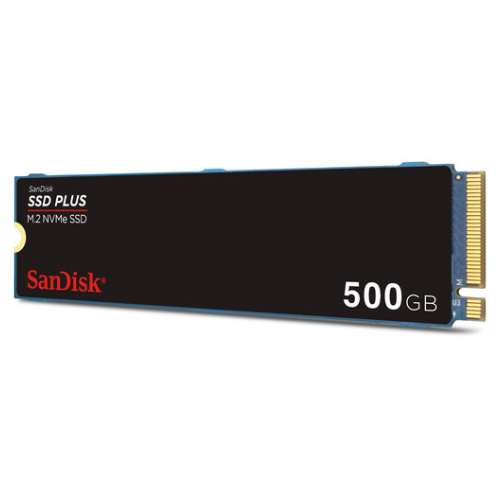 SANDISK SSD PLUS PCIe Gen 3 NVMe SSD, 2400MB/s R SDSSDA3N-500G-G26 — image 2