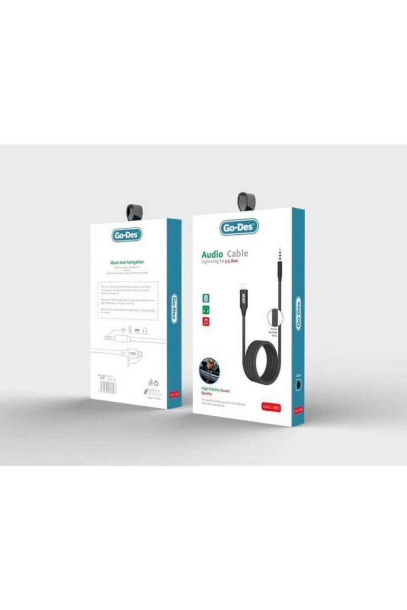 Go Des GAC-363 Lightning To 3.5mm Aux Cable — image 2
