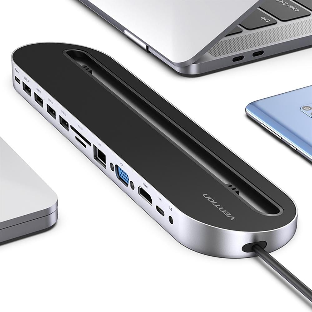 Vention 12-in-1 USB-C Docking Station with HDMI, PD & Multiport Hub — image 2
