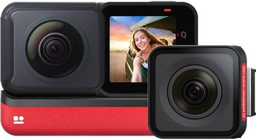 Insta360 ONE RS Twin Edition Camera, 4K 60P Video, 48MP Photos, Modular Action Cam & 360 Lens — image 2