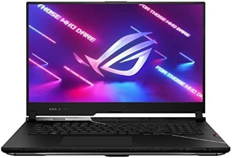 ASUS ROG STRIX SCAR 17 G733CX-KH007W | Intel Core i9 12950HX 1.80Ghz 32GB RAM 1TB SSD 17.3" FHD 360Hz 16GB NVIDIA RTX 3080TI Wireless Bluetooth Windows 11 Home English-Arb Keyboard Black Color ASUS Backpack & USB Webcam — image 2