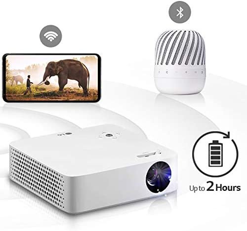 LG Electronics PH30N Portable CineBeam Projector with Connectivity Bluetooth sound Built-in Battery and Screen Share — image 4