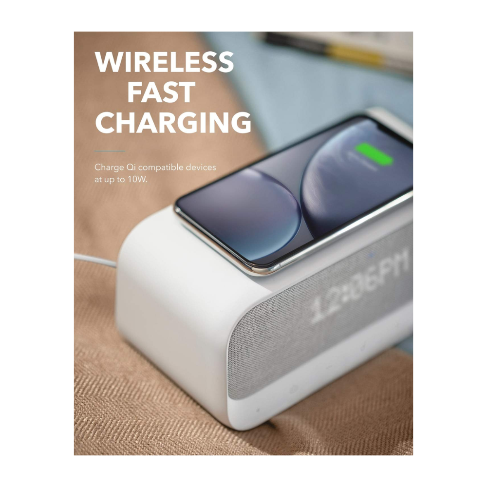 Anker Sound core Wakey Bluetooth Speakers Powered by Anker with Alarm Clock — image 4