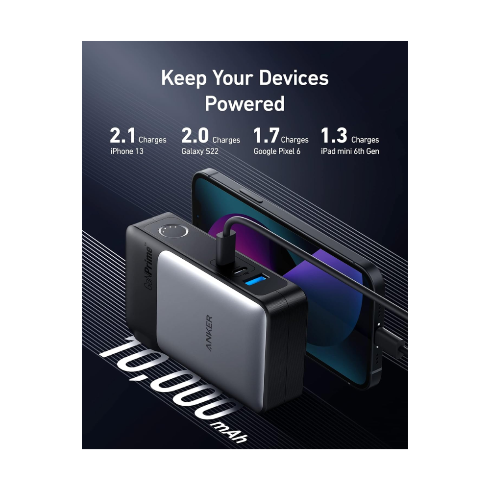 Anker 733 Power Bank (GaNPrime Power Core 65W), 2-in-1 Hybrid Charger 10,000mAh — image 3