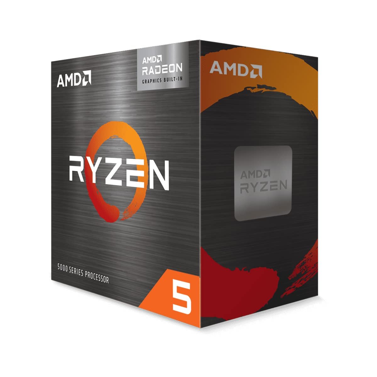 AMD Ryzen™ 5 5600G Desktop Processor (6-core/12-thread, 19MB Cache, up to 4.4 GHz Max Boost) with Radeon™ Graphics — image 1