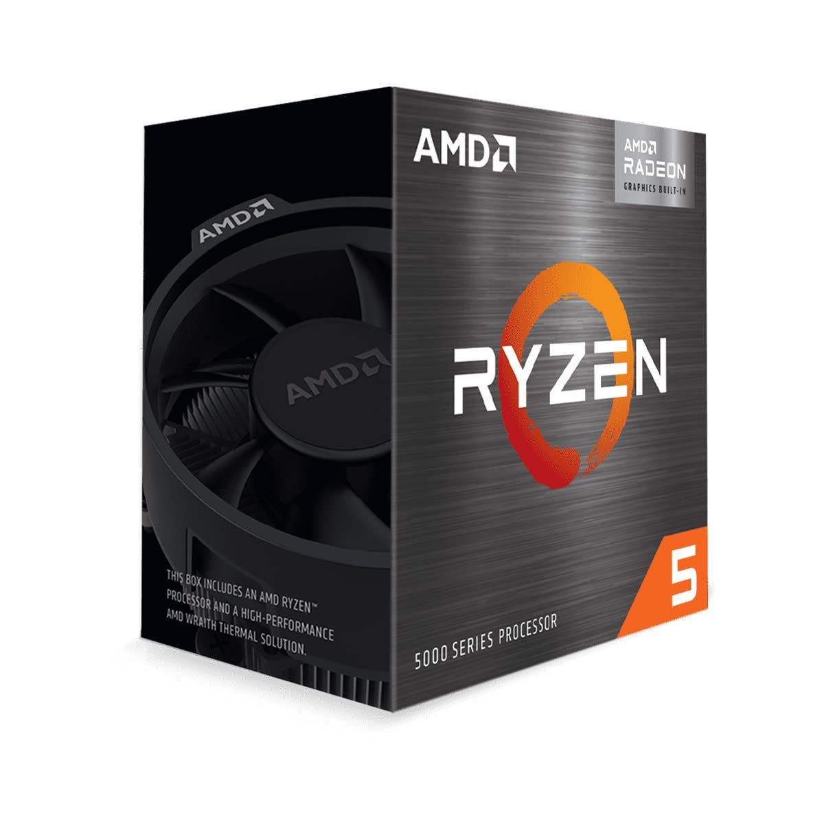 AMD Ryzen™ 5 5600G Desktop Processor (6-core/12-thread, 19MB Cache, up to 4.4 GHz Max Boost) with Radeon™ Graphics — image 2