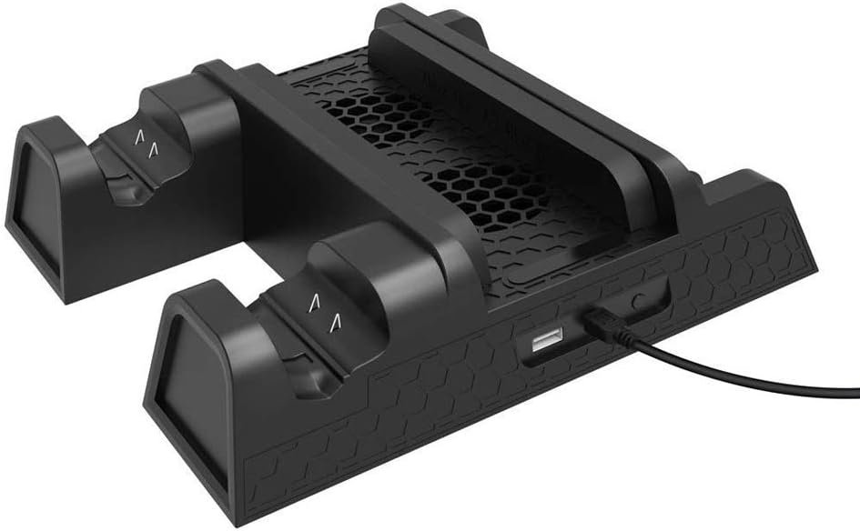 DOBE PS4 / PS4 Slim / PS4 PRO Vertical Stand with Cooling Fan — image 3