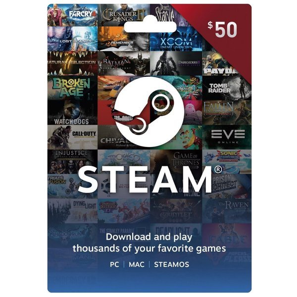Steam Wallets USD 50 — image 1