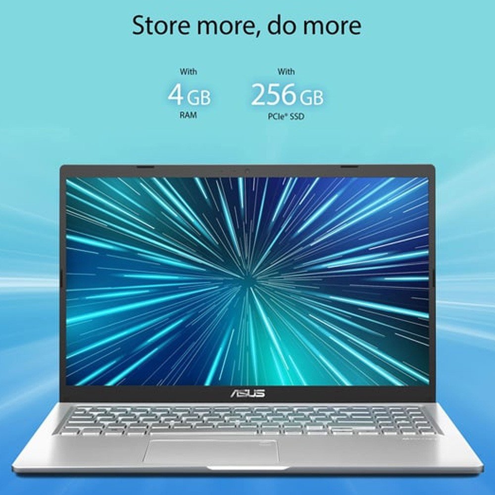 Asus M515DA- BQ1408W Silver AMD Ryzen 3 -3250 2.6GHZ 4GB RAM 256SSD 15.6 Inches FHD Display AMD Graphics BT+CAM Windows 11 Home — image 2