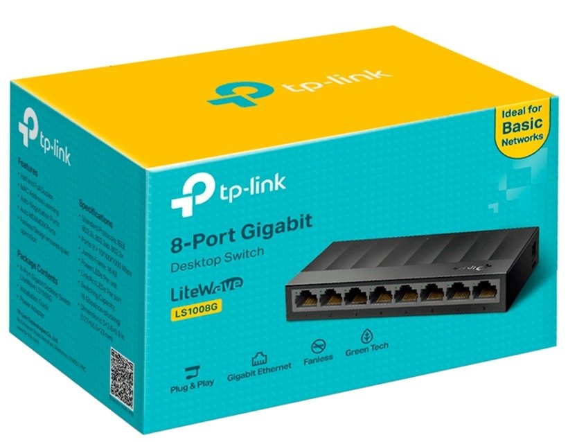 TP-Link LS1008G 8 Port Gigabit Switch – High-Speed Network Expansion — image 3