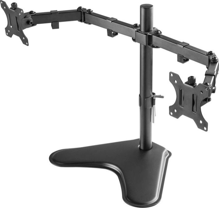 Skill Tech Dual LCD Monitor Desk Mount Stand — image 1