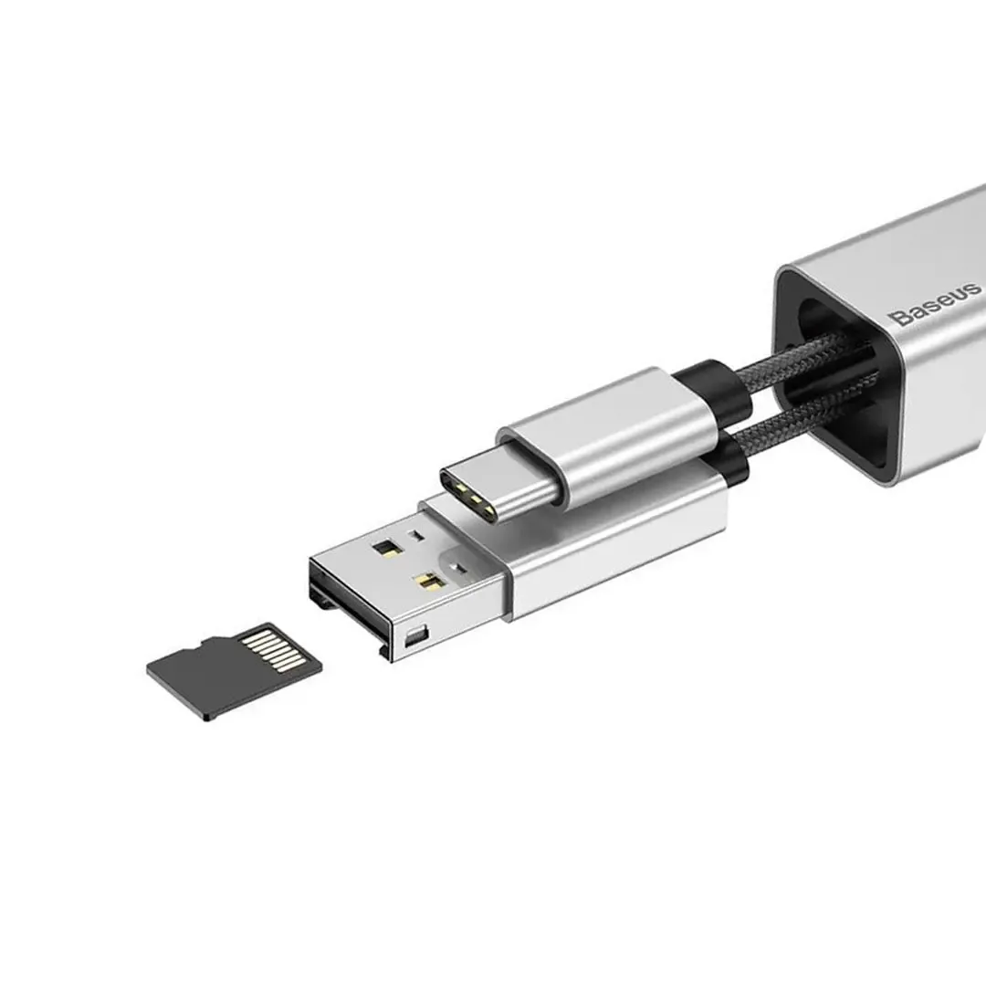 Baseus Card Reader Cable – High-Speed USB Memory Card Reader — image 3