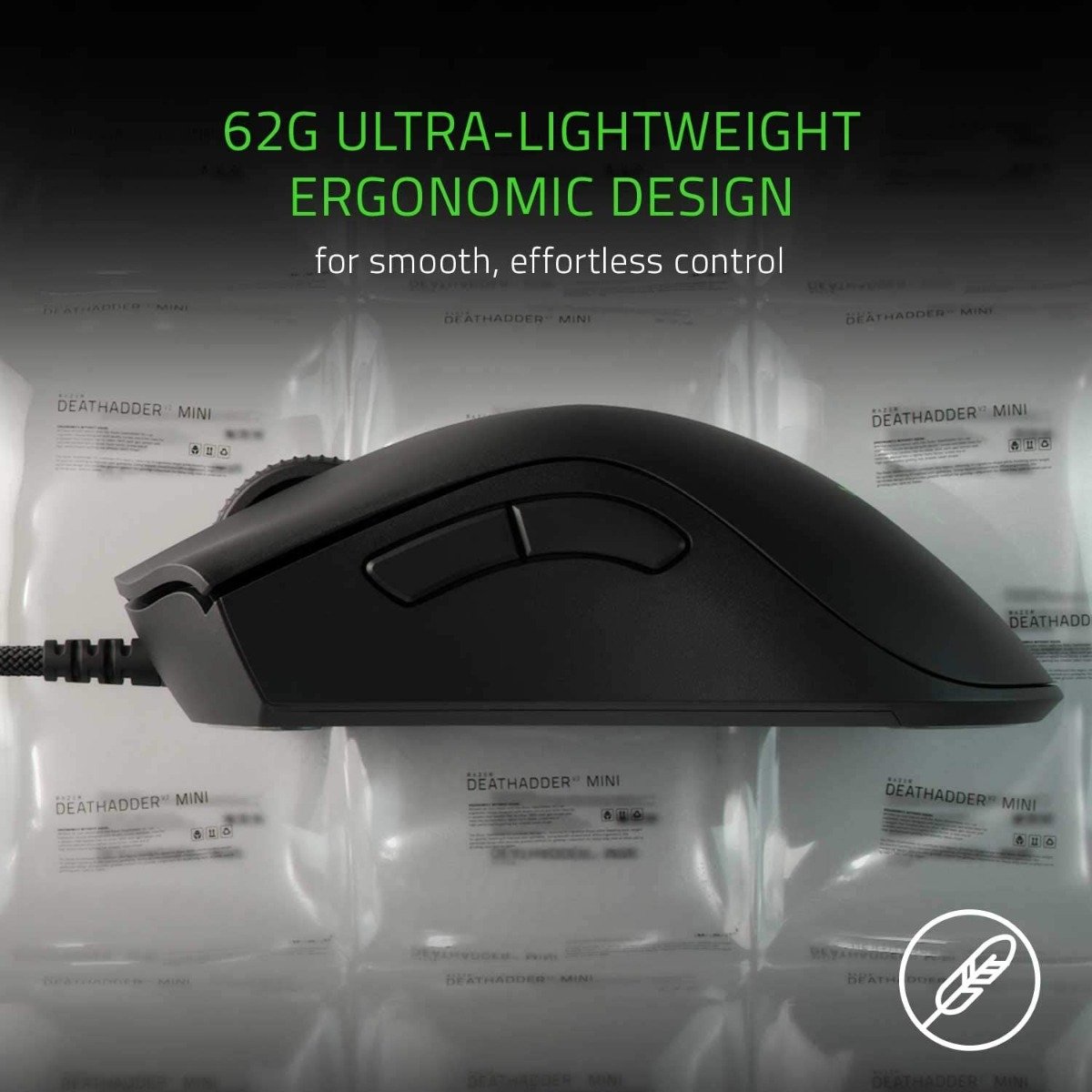 Razer DeathAdder V2 Mini Gaming Mouse Optical Sensor Chroma RGB 8500DPI — image 3
