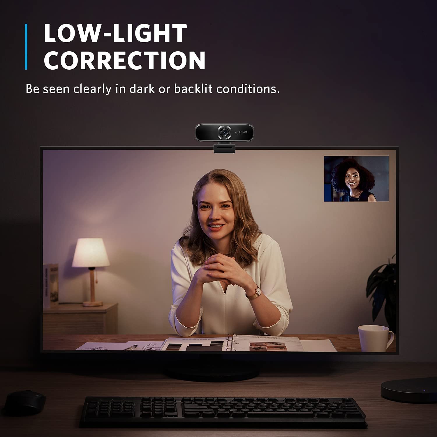 Anker Work Power Conf C3002 2K HD Smart Webcam — image 3