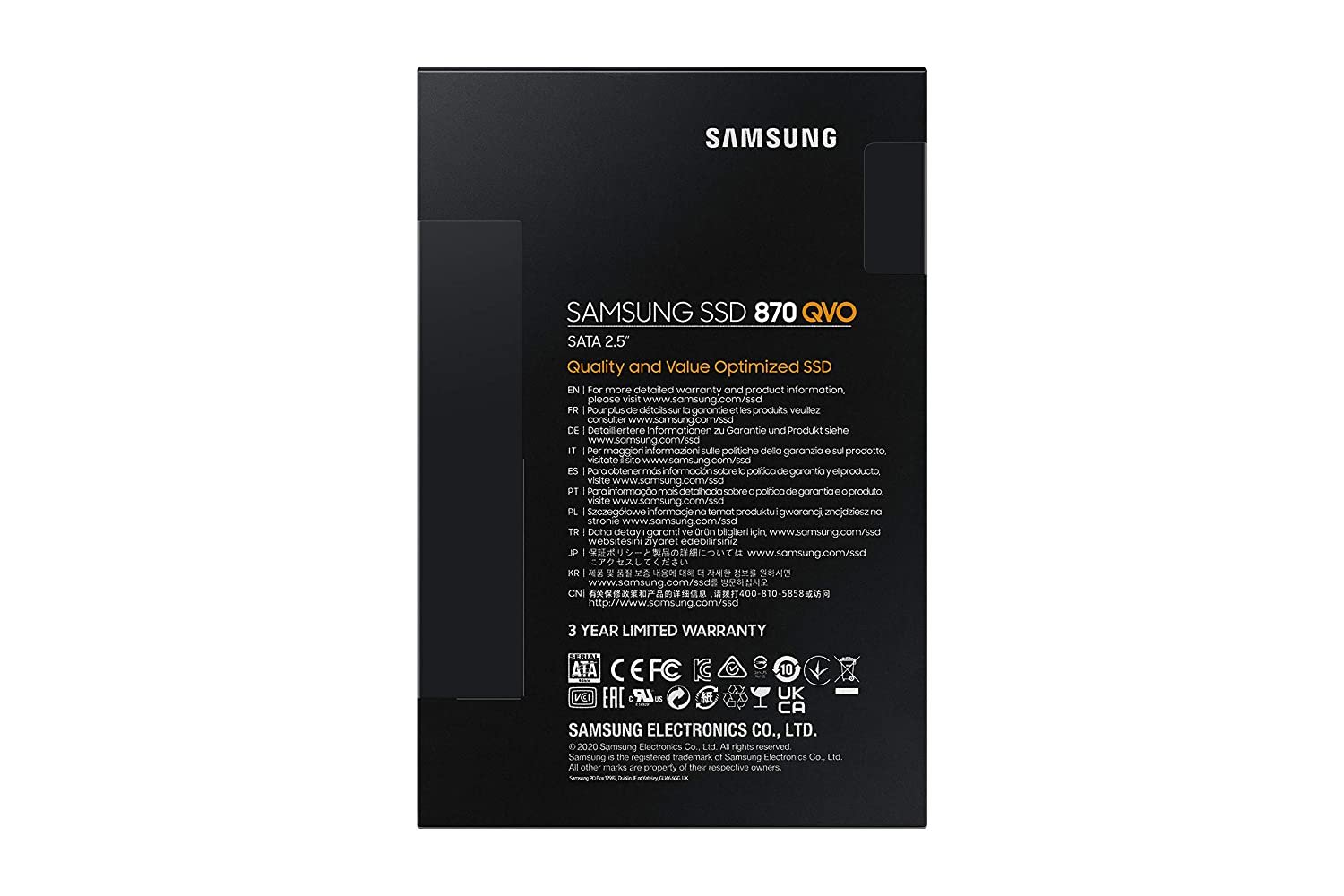 SAMSUNG 870 QVO 2TB SSD 2.5" Solid State Drive — image 2