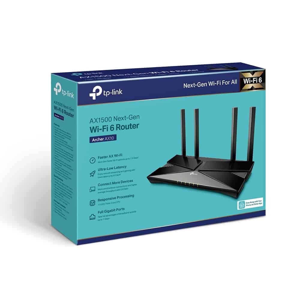 TP-Link Archer AX10 AX1500 Wi-Fi 6 Gigabit Router — image 7