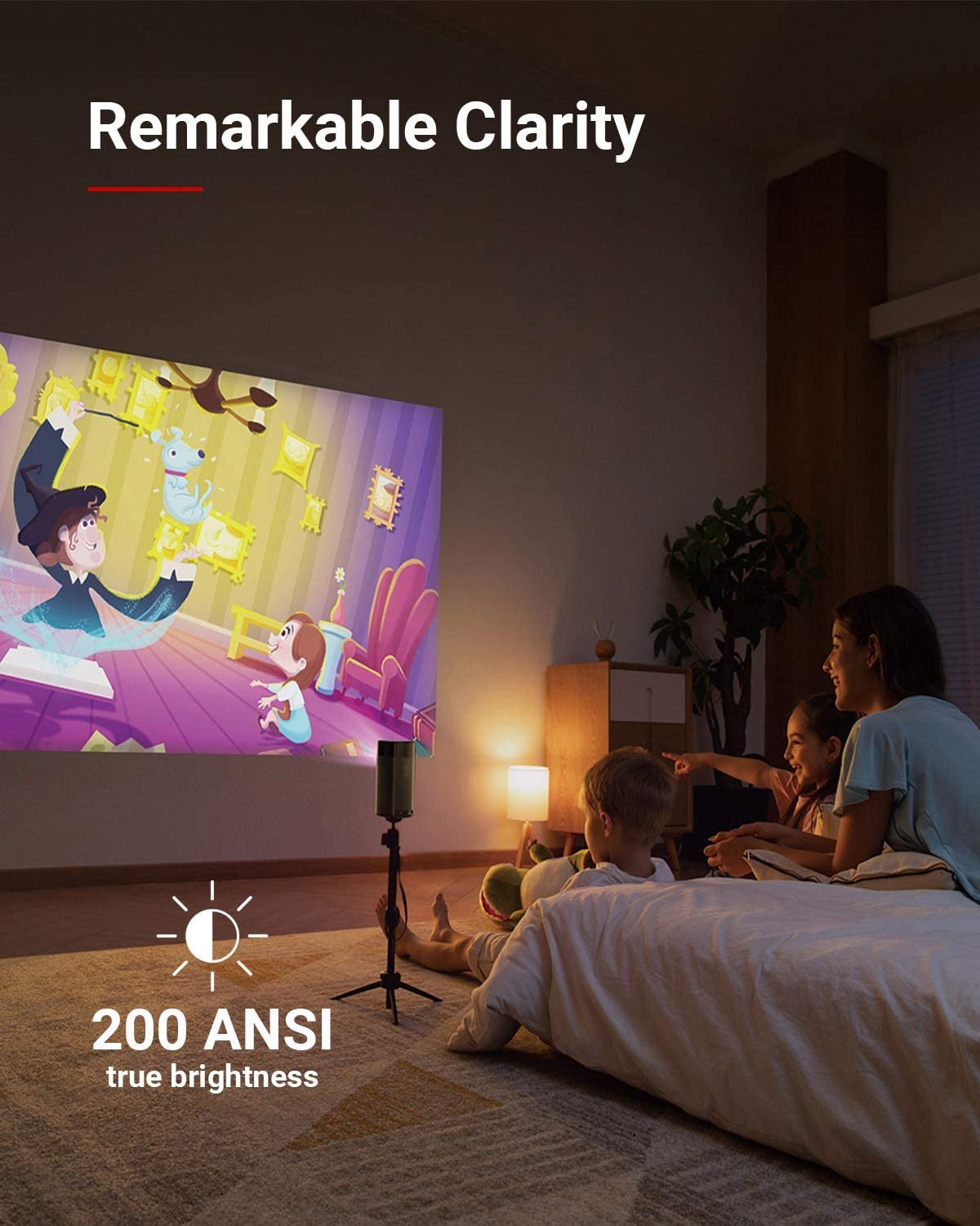 Anker NEBULA Apollo Wi-Fi Mini Projector 200 ANSI Lumen Portable Projector — image 4