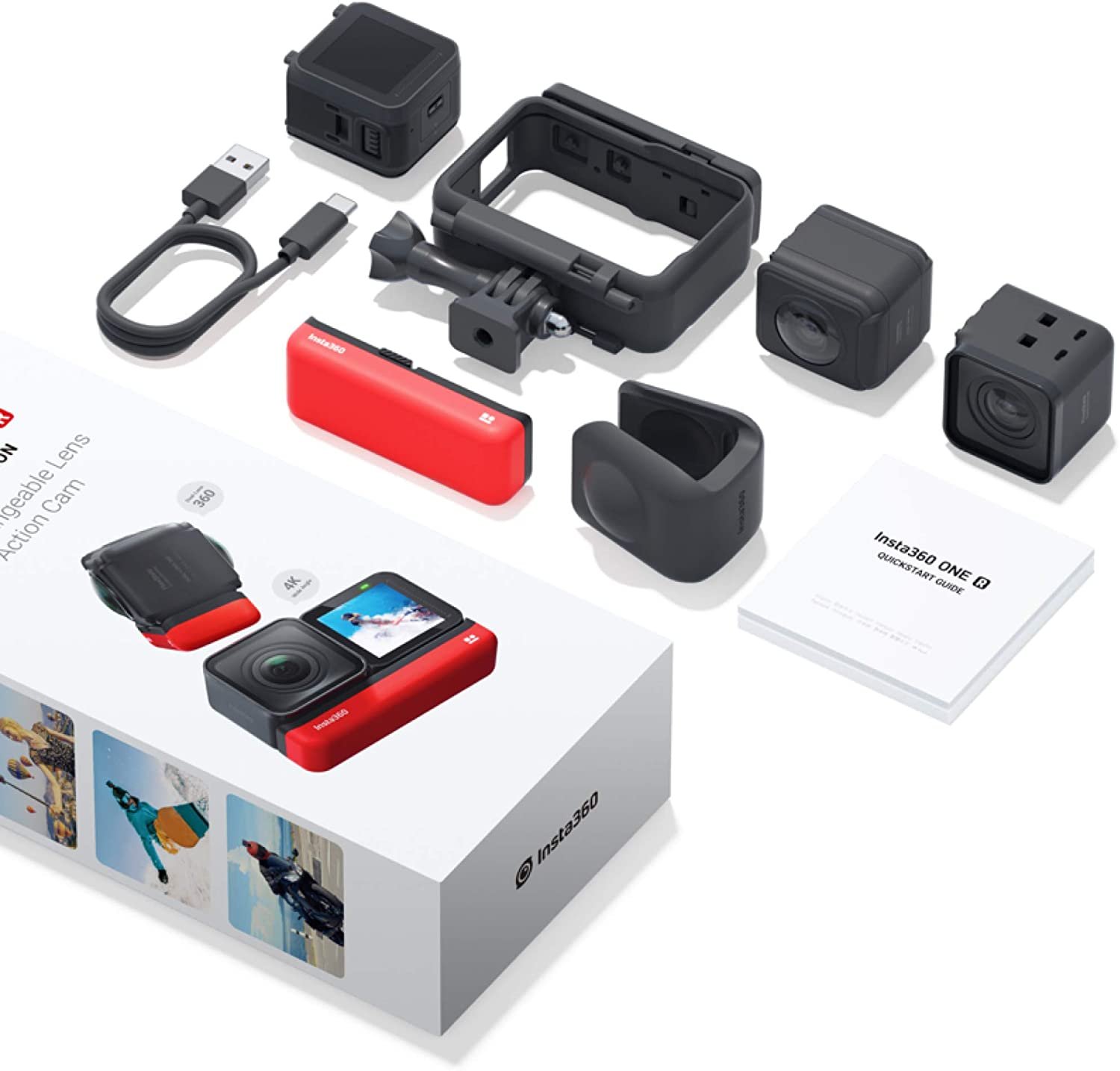 Insta360 ONE R Twin Edition Interchargeable Lens Action Camera — image 4