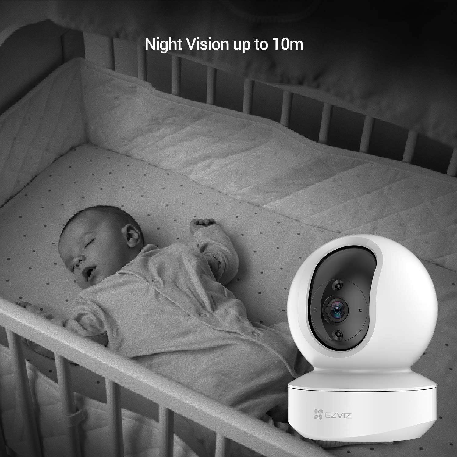 EZVIZ TY1 Camera 2K 4MP Smart WiFi Indoor Security Camera — image 4