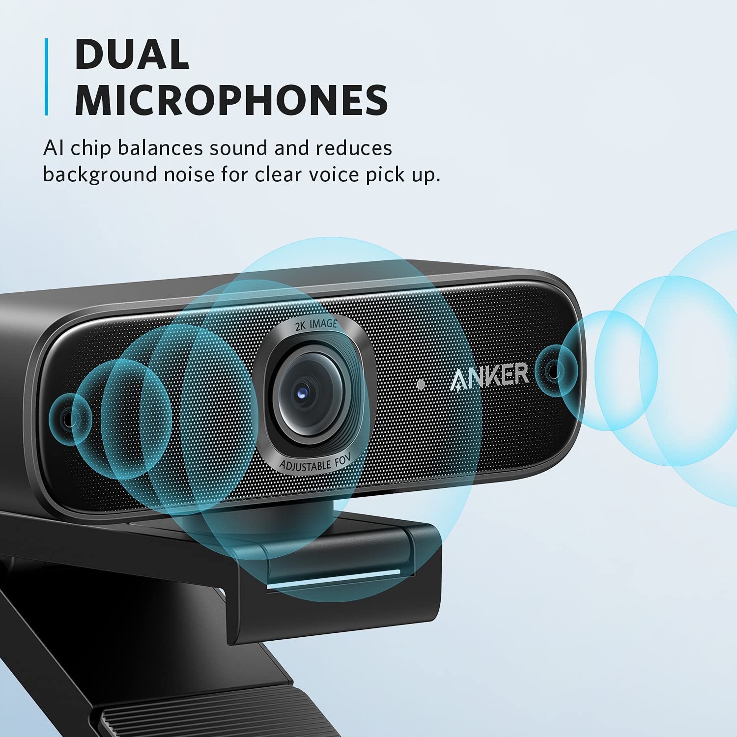 Anker Work Power Conf C3002 2K HD Smart Webcam — image 2