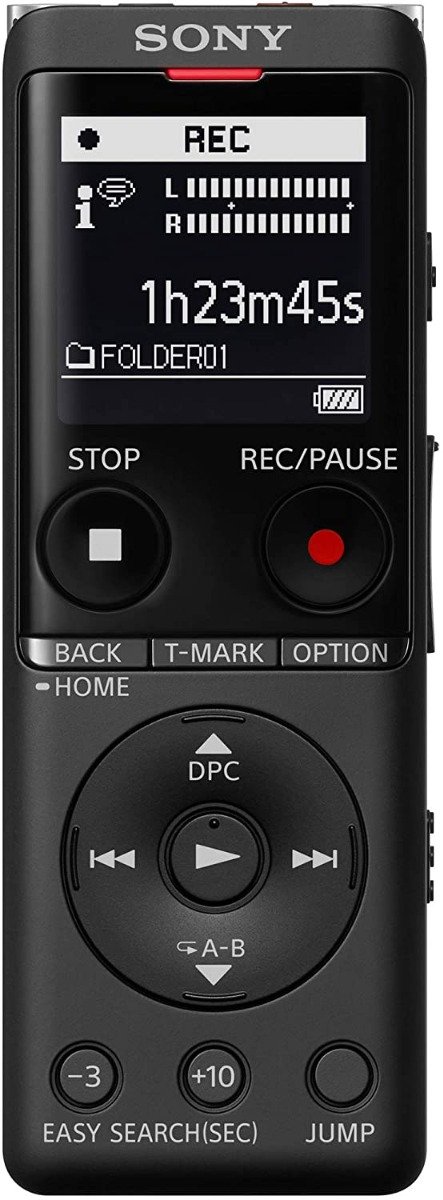 Sony ICD-UX570F Light Weight Voice Recorder, with 20hours battery life, 4GB Built-In memory — image 2