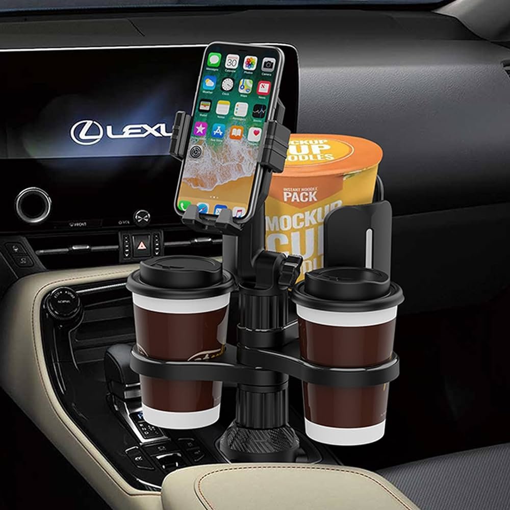 Green lion multi functional cup holder & food tray — image 2