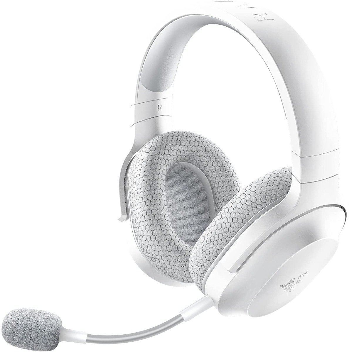 Razer Barracuda X Wireless Gaming & Mobile Headset (PC, Playstation, Switch, Android, iOS): 2022 Model - 2.4GHz Wireless + Bluetooth - Lightweight 250g - 40mm Drivers - 50 Hr Battery - Mercury White — image 1