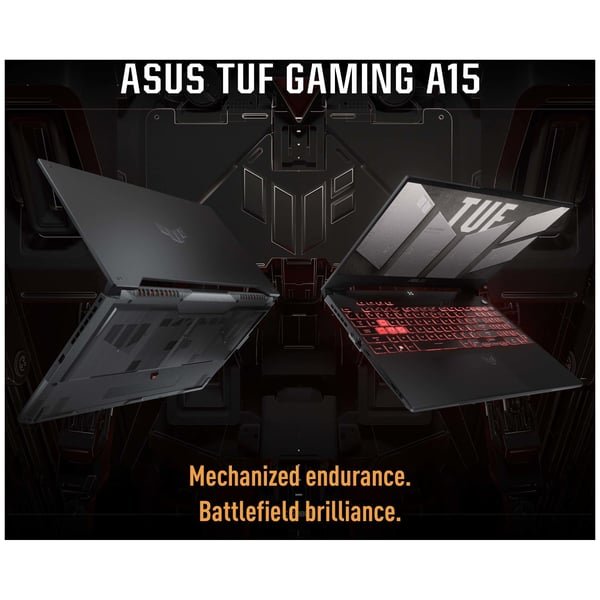 ASUS TUF Gaming A15 FA507RE-HN052W Gaming Laptop – AMD Ryzen 7 3.2GHz 16GB 512GB 4GB Win11 15.6inch FHD 144Hz Mecha Grey Nvidia GeForce RTX 3050Ti — image 2