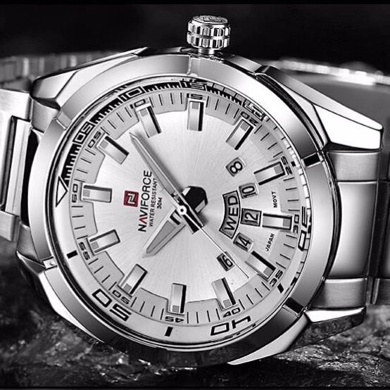 GW Naviforce 9038 Date Chain Watch — image 1