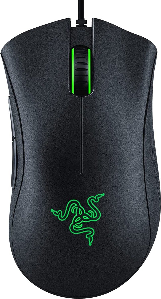 Razer DeathAdder Essential Gaming Mouse: 6400 DPI Optical Sensor - 5 Programmable Buttons - Mechanical Switches - Rubber Side Grips — image 2