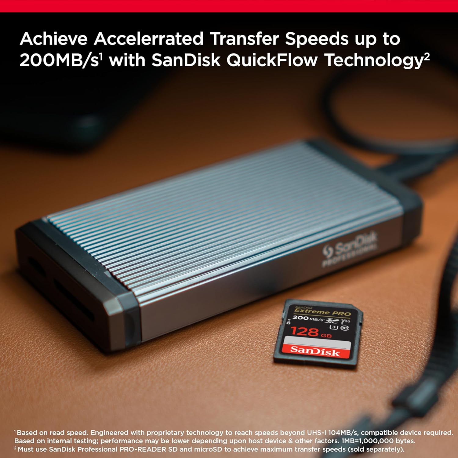 SanDisk Extreme Pro 128GB 170MB/s SDXC UHIS I Memory Card (SDSDXXY-128G-GN4IN) — image 6