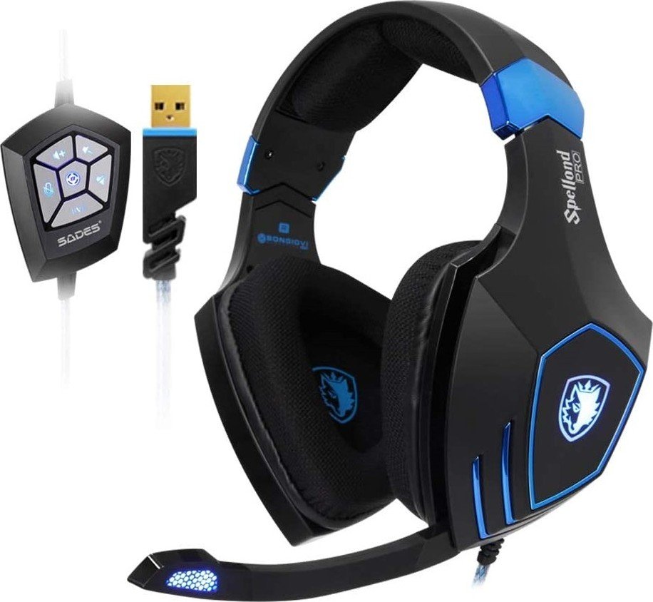 SADES SA 910 PRO Spellond Pro USB Wired Gaming Headset — image 1