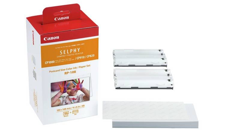 Canon Selphy 1000 Series Color INK/ Paper Pack — image 3