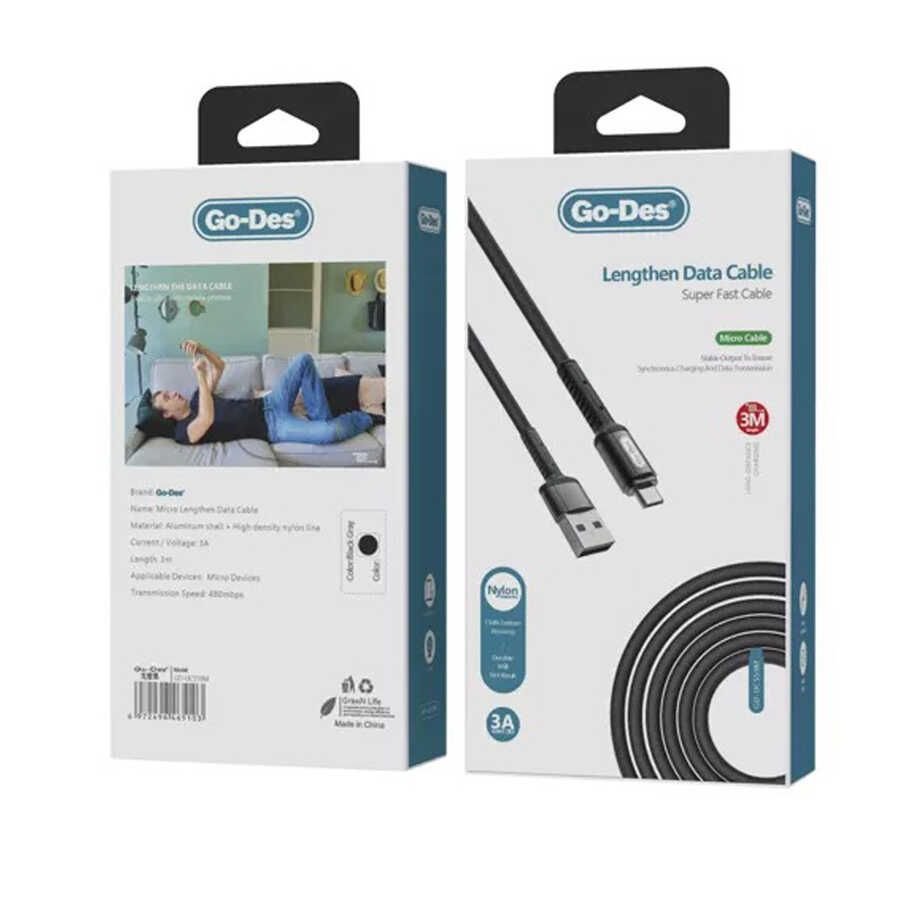 Go Des GD-UC559 USB To Lightning Data Cable — image 2