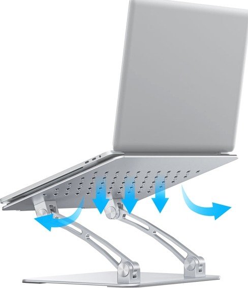 WIWU S700 Ergonomic Adjustable Laptop Stand Silver — image 2