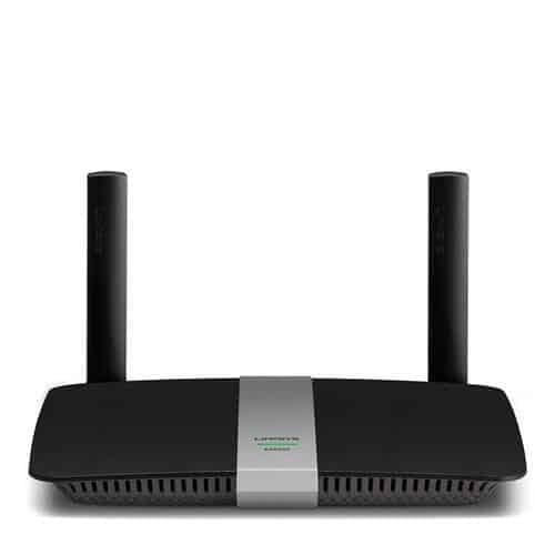 Linksys EA6350 AC1200 + Home Dual Band WiFi Router Manage & monitor your Smart Wifi network USB 3.0 Port 4 Gigabit Ports ADVANCE SECURITY PARANTAL CONTROLS GUEST ACCESS Easy setup Share A storage Device or Printer Across your network — image 1