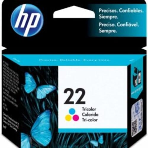 HP 22 Tri color Ink Cartridge — image 1