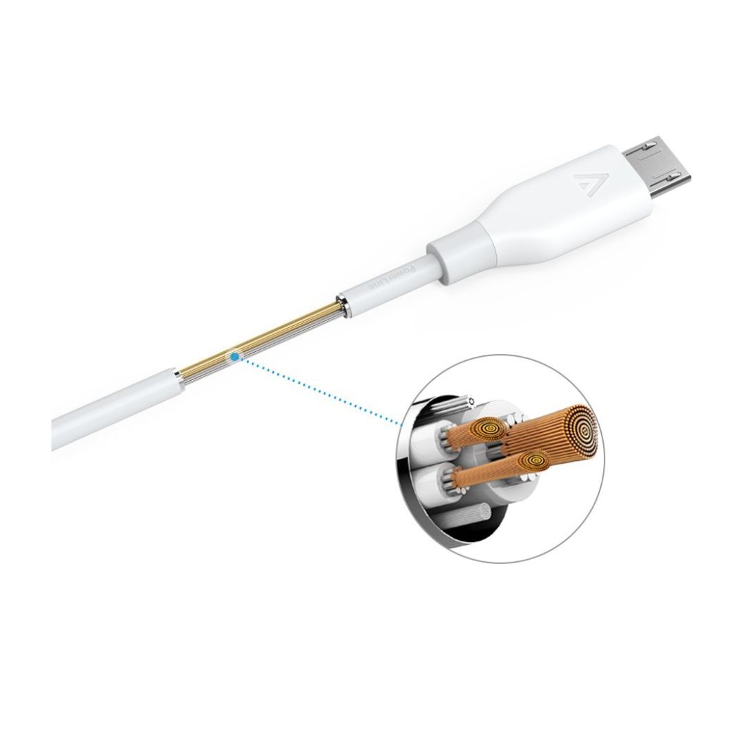 Anker A8133H21 SAM 6FT Cable White Plast — image 3
