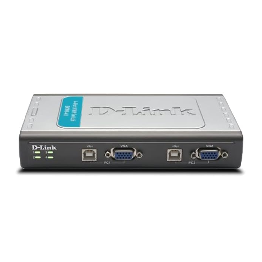 D Link 4 Ports USB KVM Switch DKVM-4U — image 1