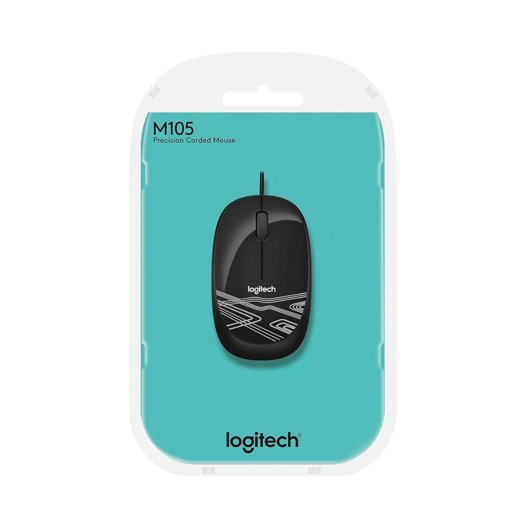 Logitech M105 Wired Mouse Mix Color — image 3