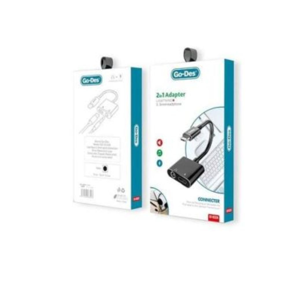Go Des GD-UC026 2 in 1 Lightning Adapter — image 2