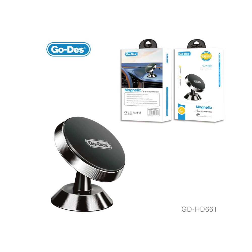 Go Des GD-HD661 Magnetic Suction Bracket 360 Universal Rotation — image 2