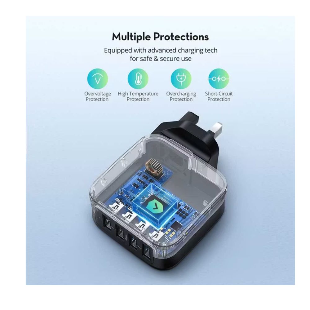 Ravpower Prime 40W 4 Port Wall Charger — image 2
