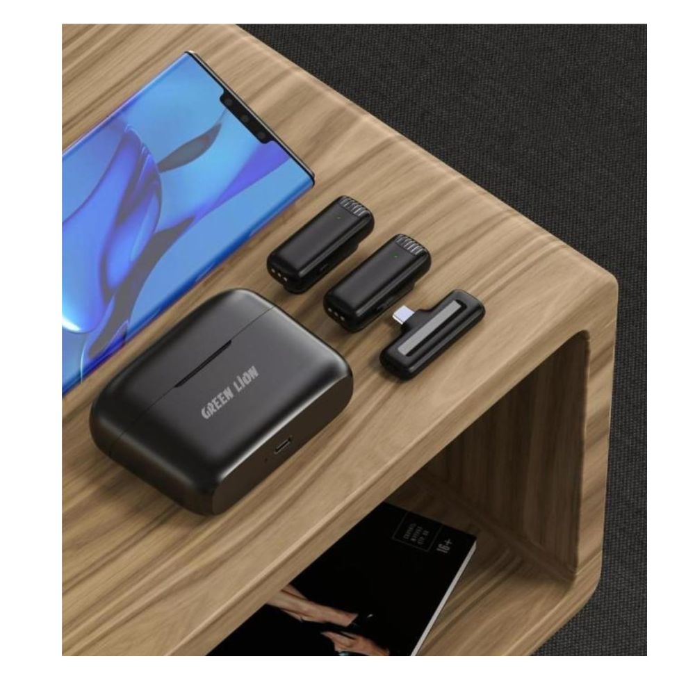Green Lion 2 in 1 Lightning Wireless Microphone — image 3