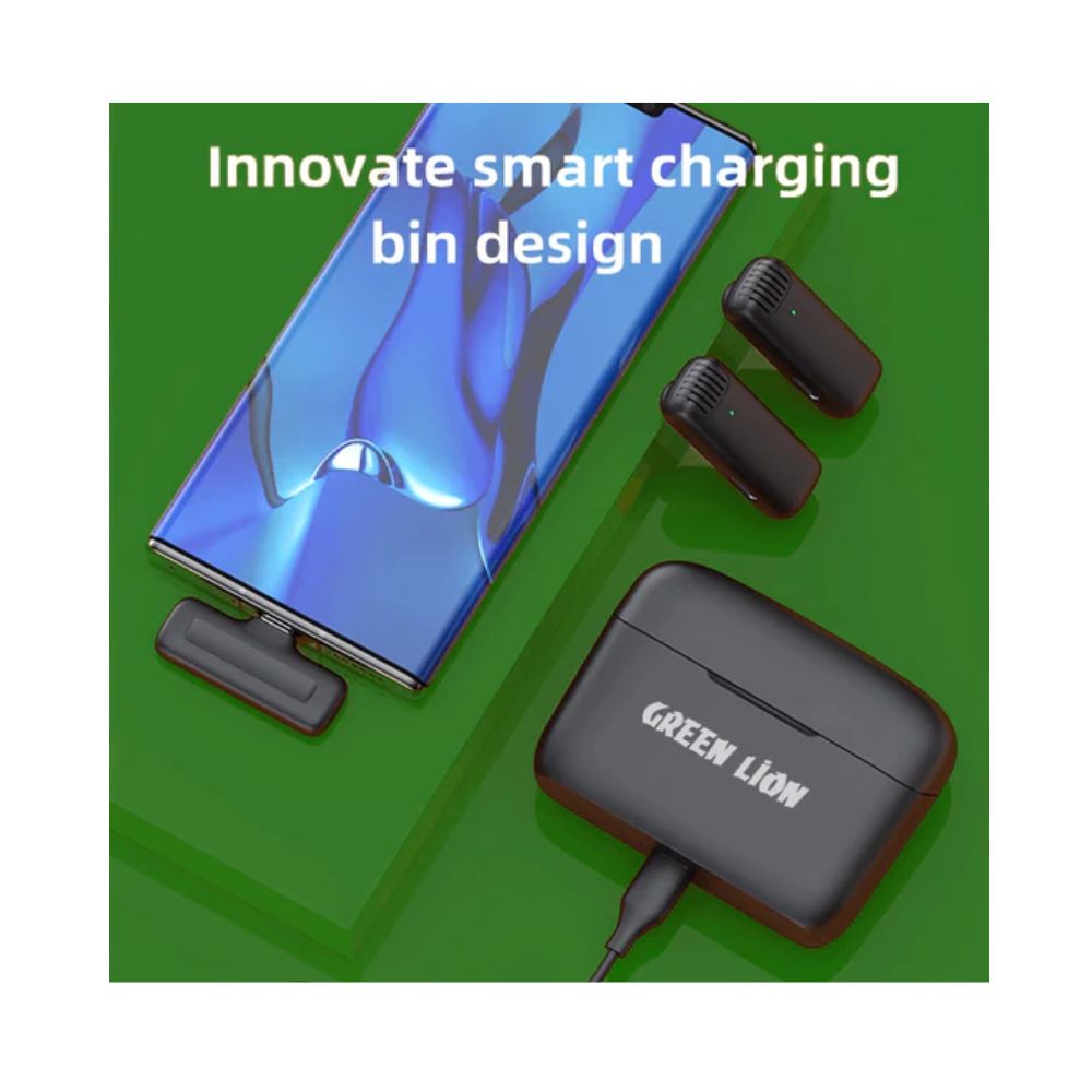 Green Lion 2 in 1 Type C Wireless Microphone — image 3