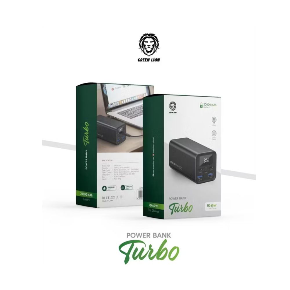 Green Lion 20000mAh Turbo Power Bank — image 3