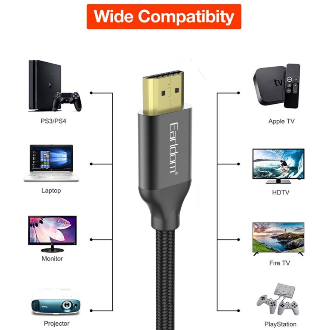 Earldom HDMI To HDMI 3M Cable — image 2